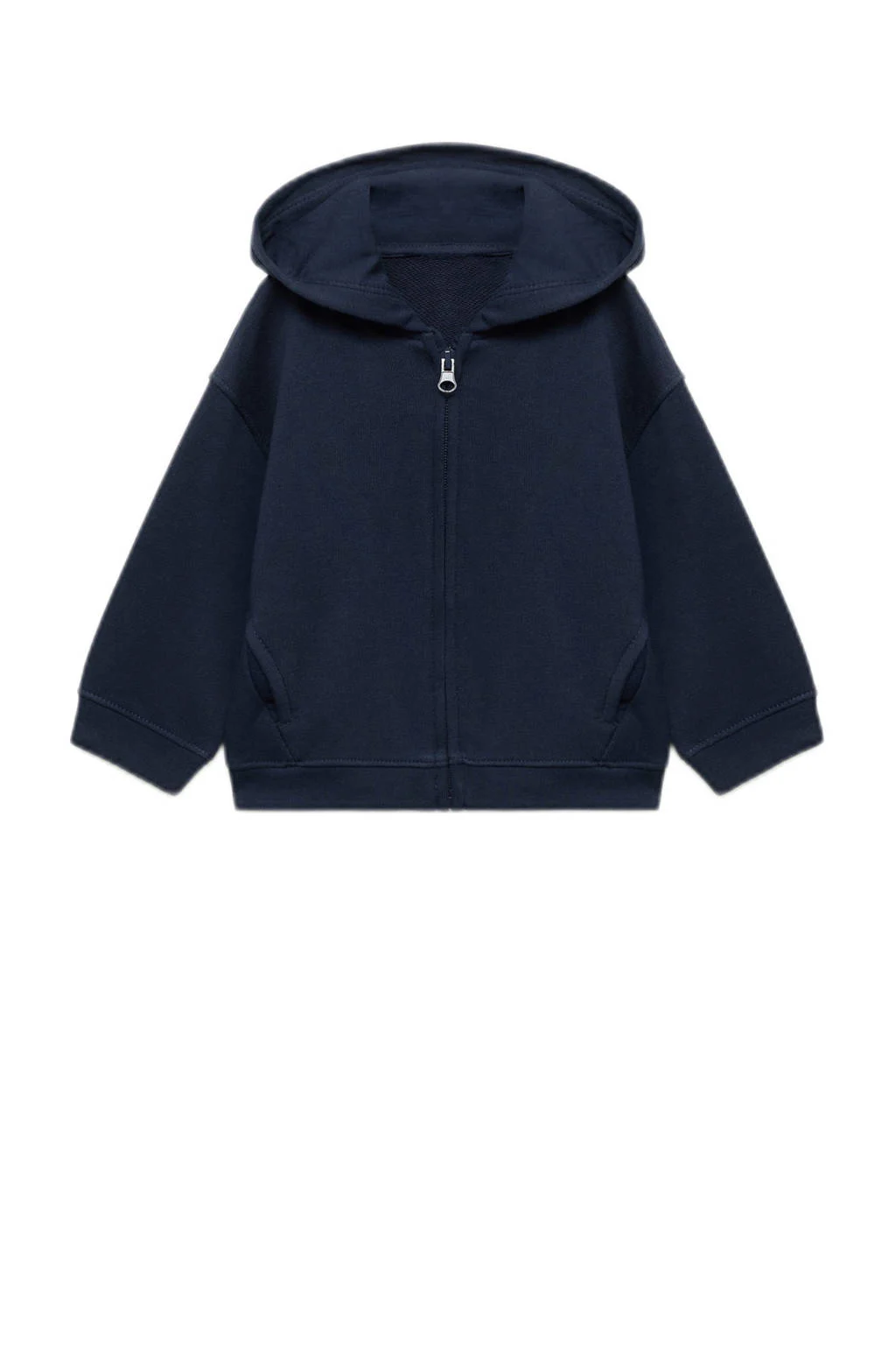 Mango Kids sweatvest blauw