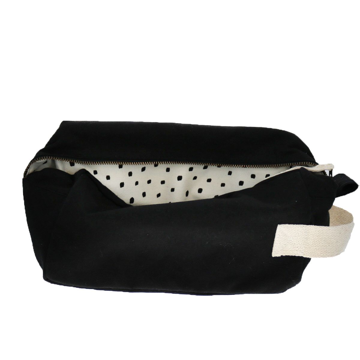 Trousse de toilette noire  Petit toi