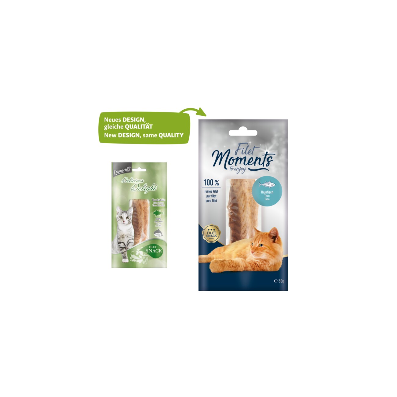 MOMENTS Filet Snack Thunfisch 10x30 g