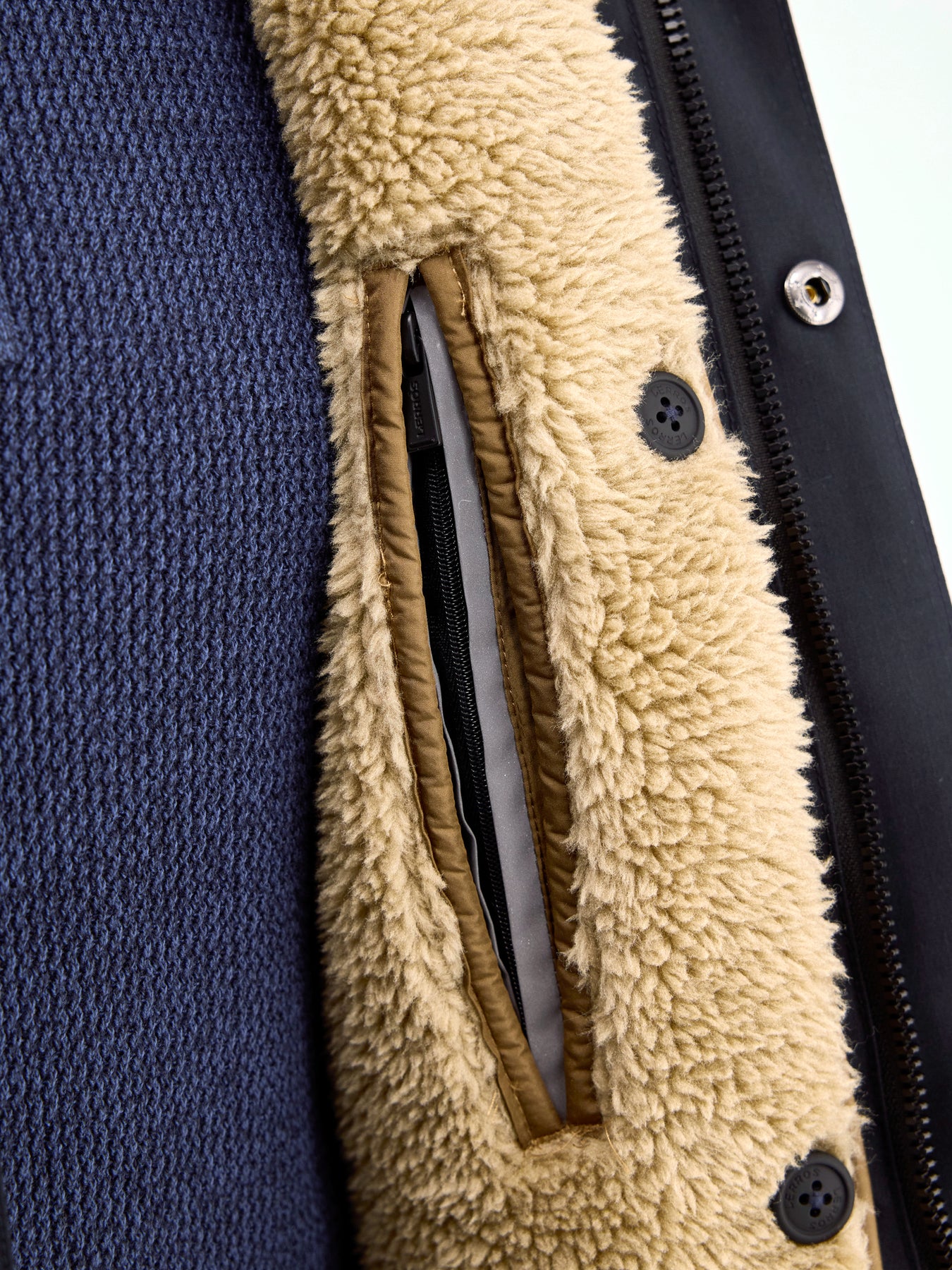 Herrenjacke mit herausnehmbarer Innenjacke