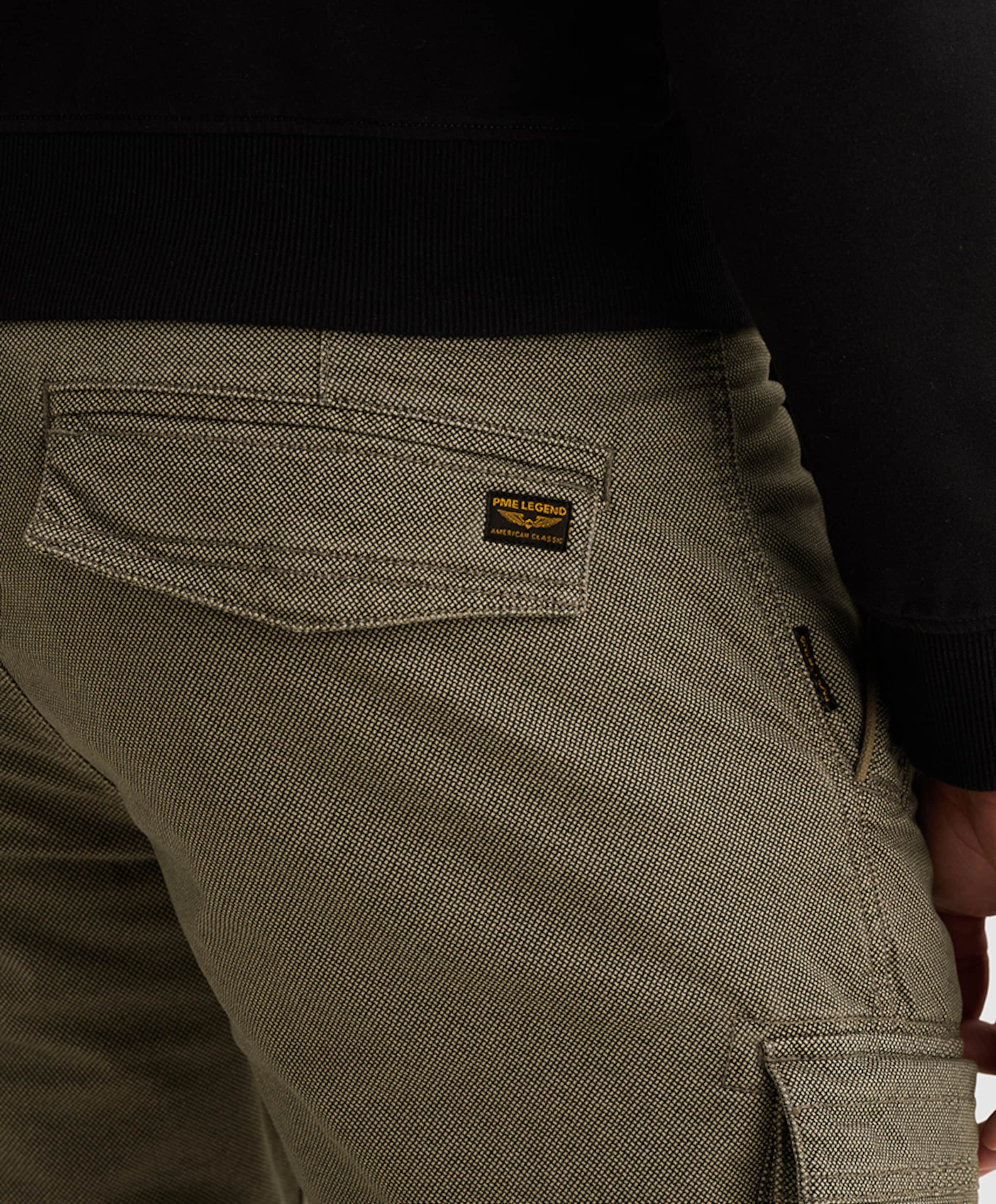 PME Legend NORDROP CARGO 3.0 MICRO ALLOVER PR heren broek bruin