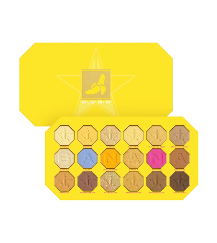 Jeffree Star Cosmetics - *Banana Fetish* - Paleta de sombras Artistry Banana Fetish