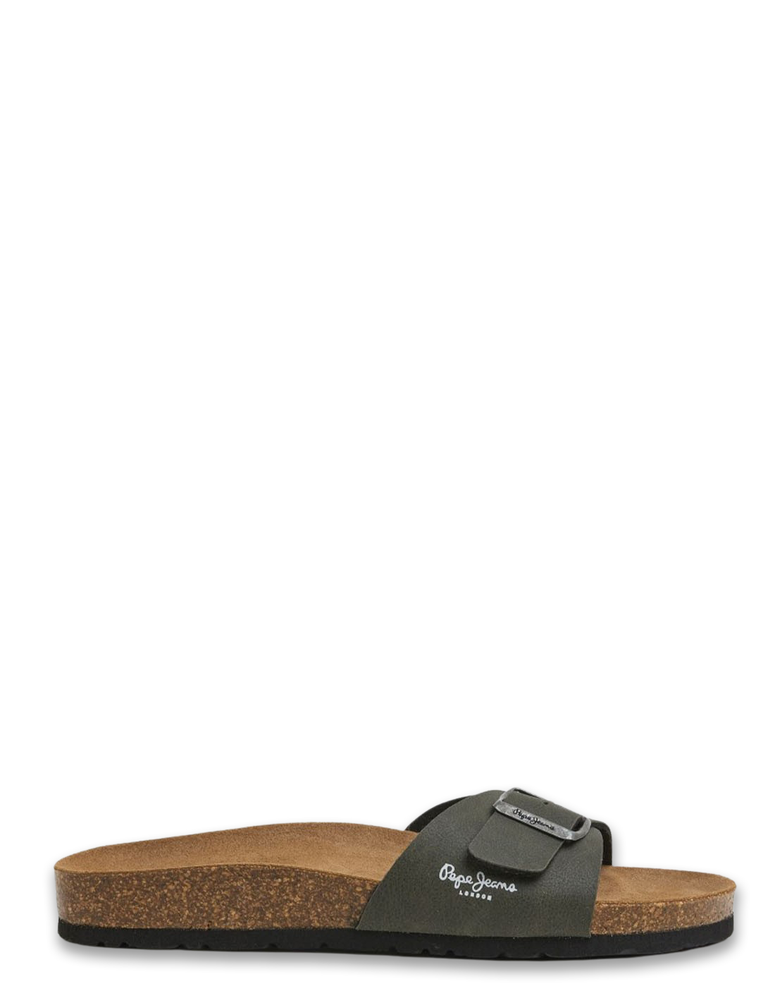 pepe jeans Claquettes Homme Bio Single Chicago Kaki