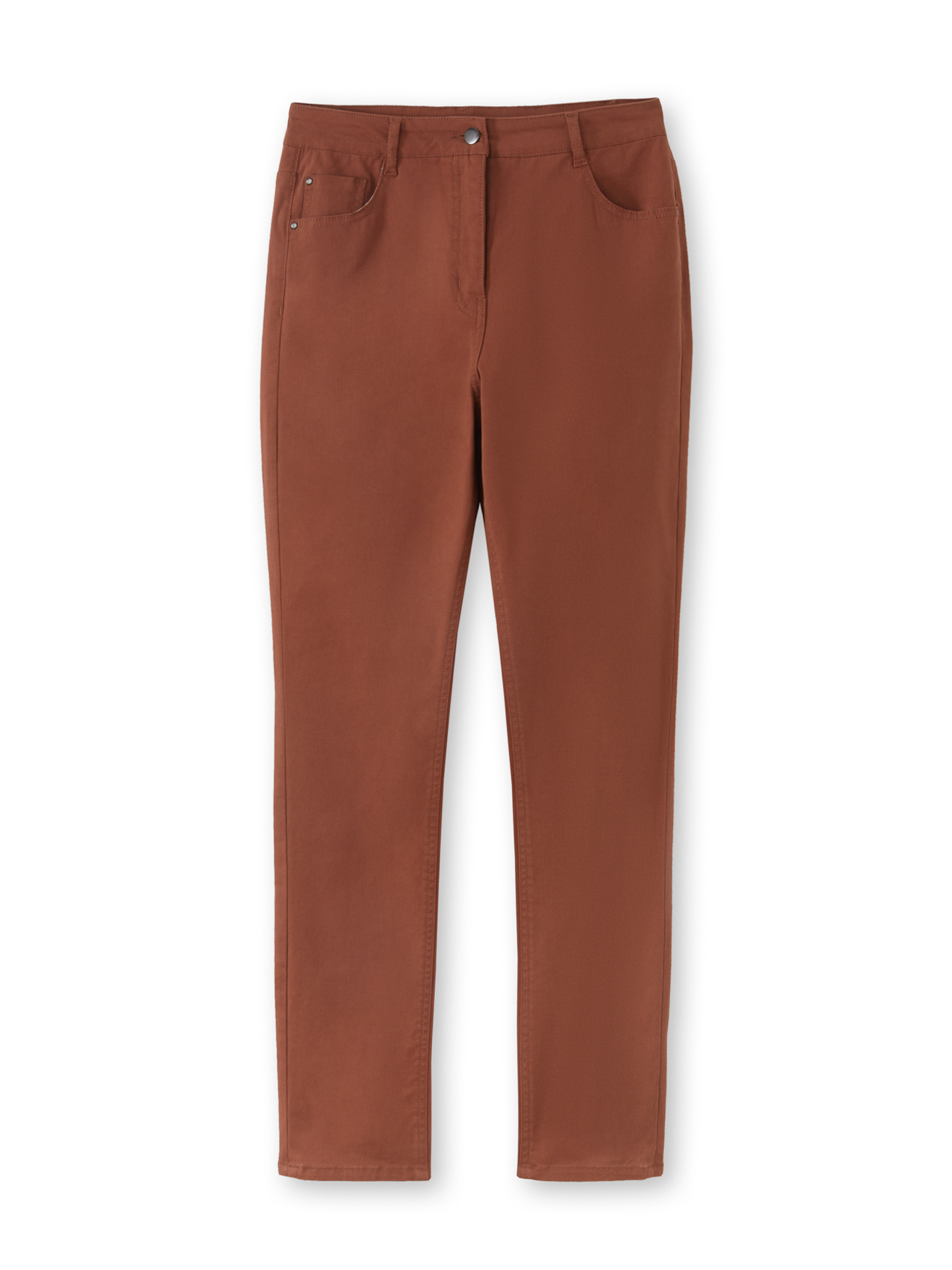 Pantalon 5 poches coupe droite