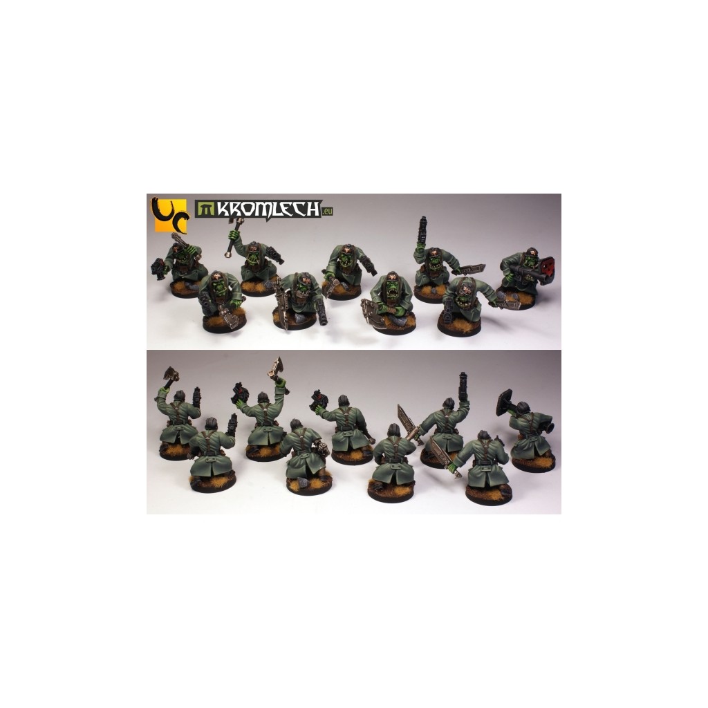 Orc Assault Greatcoat Squad