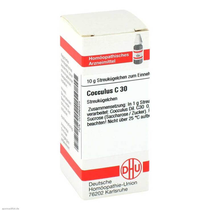 DHU Cocculus C 30 Globuli, 10 g