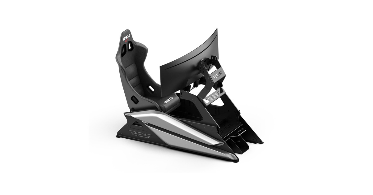 Res-TechGT Cockpit racing simulator  (Zwart/grijs)