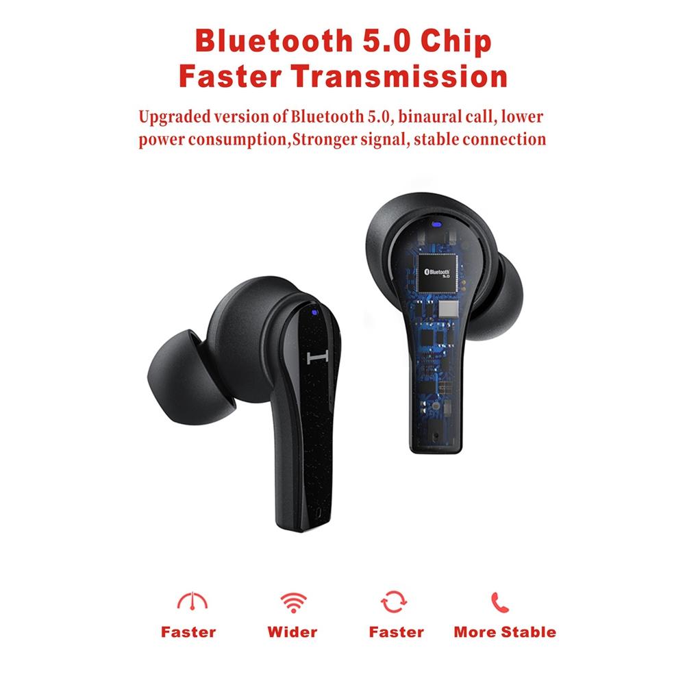 Lenovo QT82 Bluetooth-Kopfhörer Schwarz