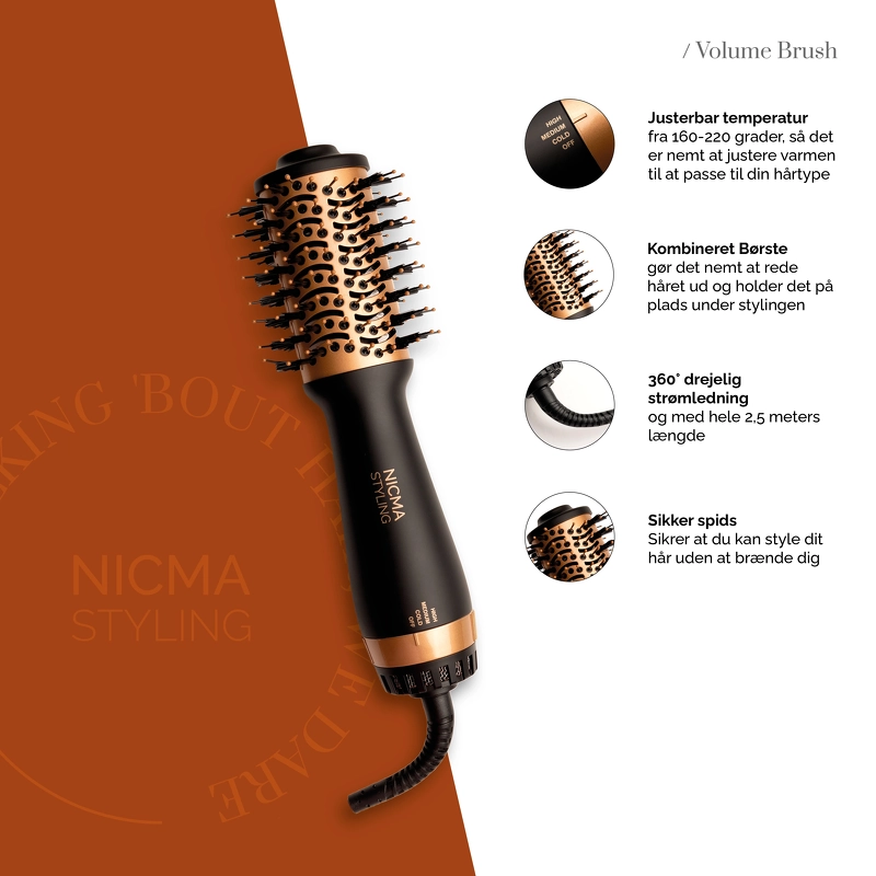 NICMA Styling Volume Brush