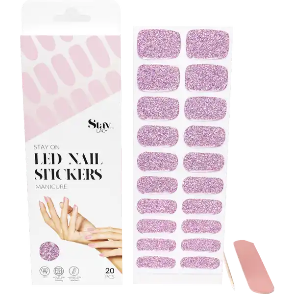 Stay On LED Nagelsticker - Stay Graceful