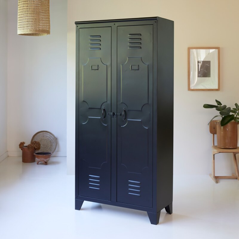 Armoire de rangement en métal Industriel