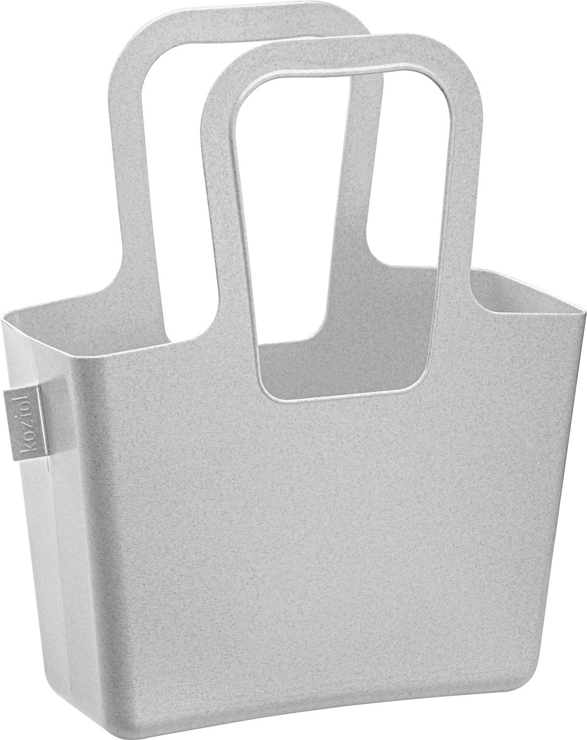 Koziol - umweltfreundliche Mehrweg-Tasche XL organic grey