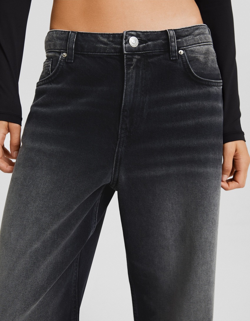 calças jeans largas