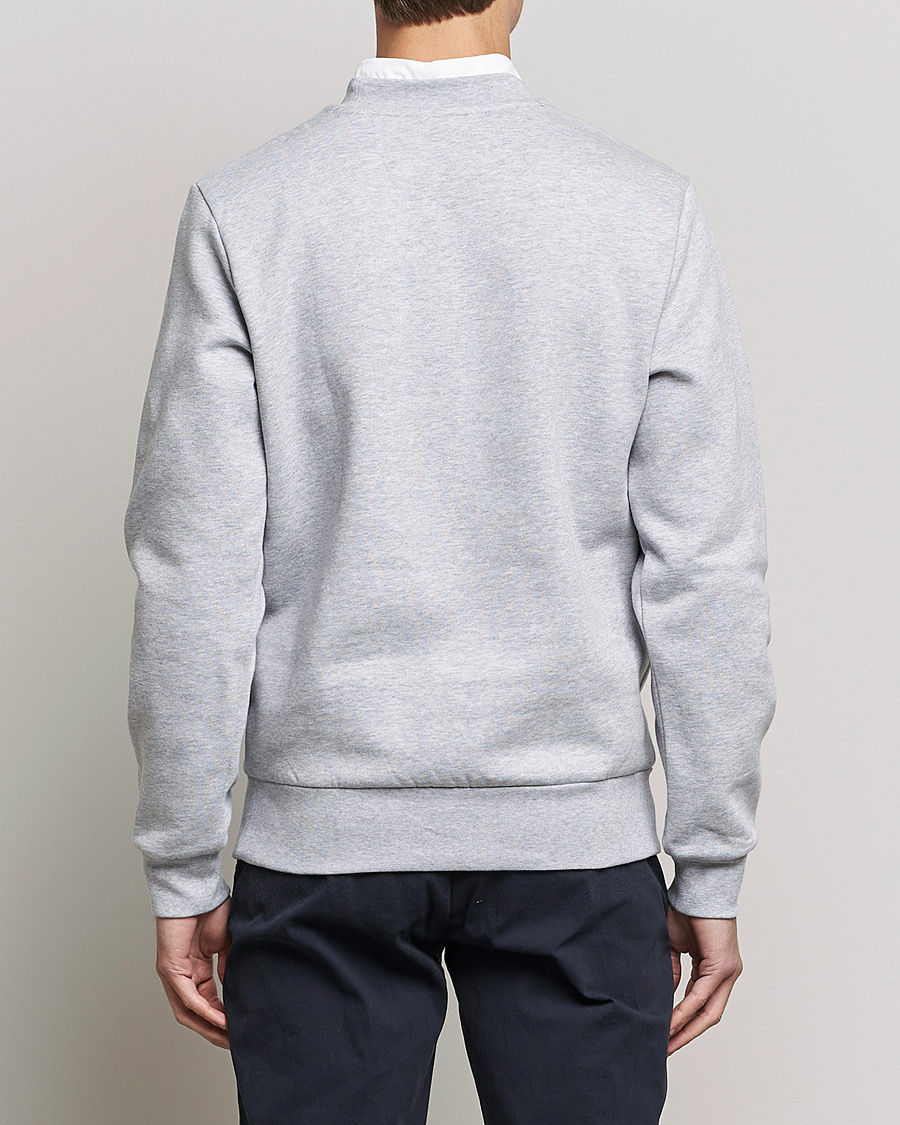 Lacoste Crew Neck Sweatshirt Silver Chine
