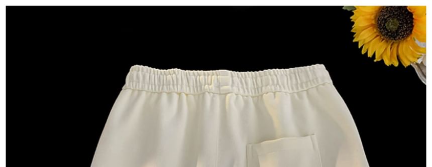 Bay Go Mall - Sweatshorts met trekkoord en letters