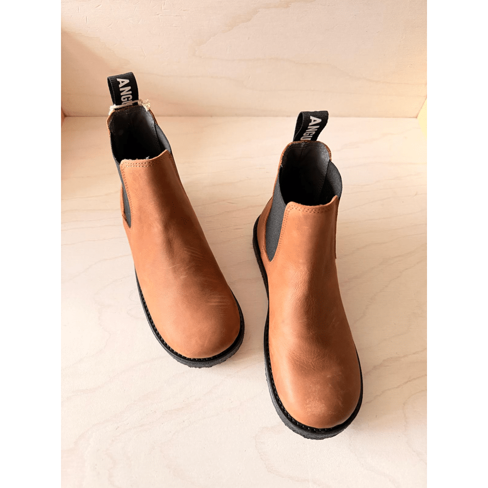 ANGULUS - Chelsea Boot Cognac/Black