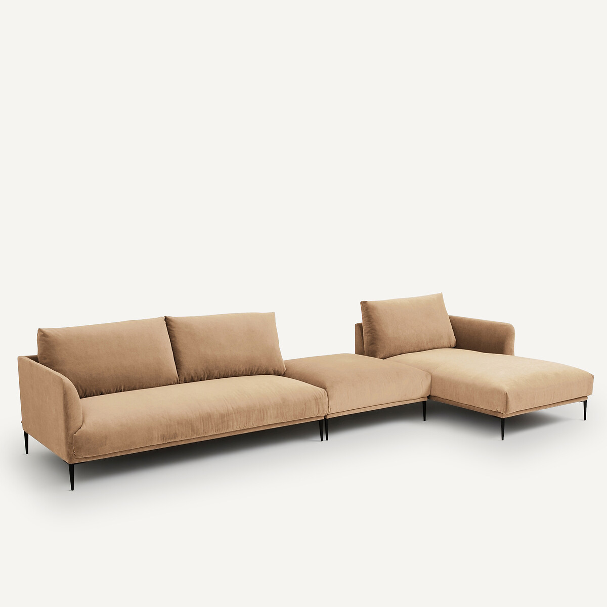 AM.PM<br>Cadeira longa com acabamento stonewashed, design Oscar E.Gallina