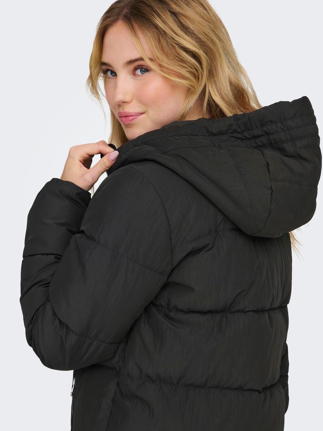 ONLDOLLY Steppmantel Black