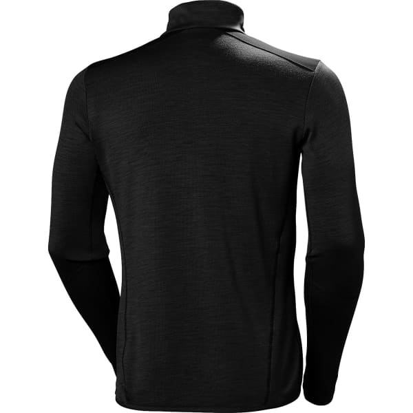Sweat polaire HELLY HANSEN LIFA MERINO MIDLAYER 1/2 ZIP BLACK