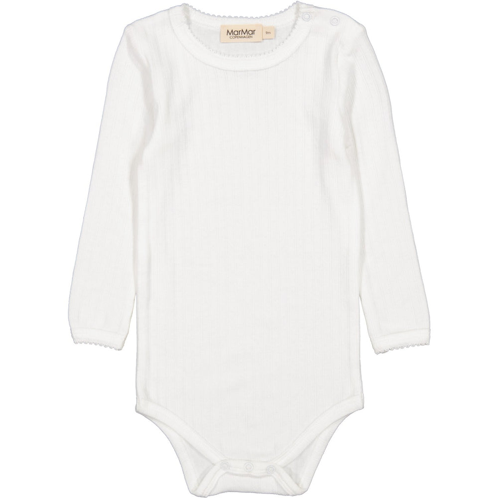 Køb MarMar Modal Pointelle Gentle White Benedicte Body