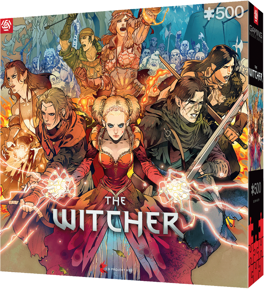 Good Loot - Gaming Puzzle: The Witcher Scoia'tael Puzzles - 500
