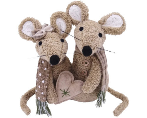 Decoratief figuur Lafiora Muis H 28 cm