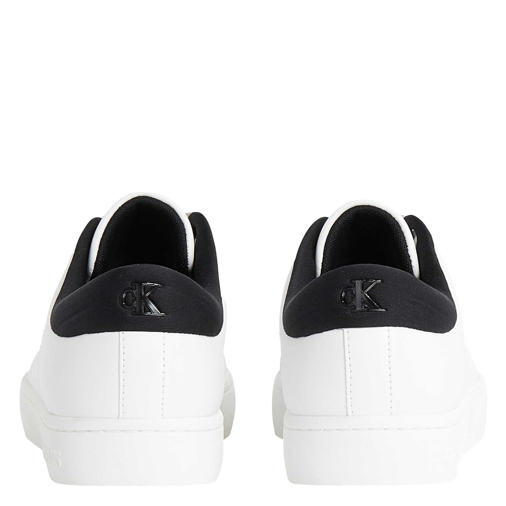 Baskets basses en cuir| Blanc