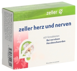 ZELLER Herz und Nerven Filmtabletten, 60 Stück