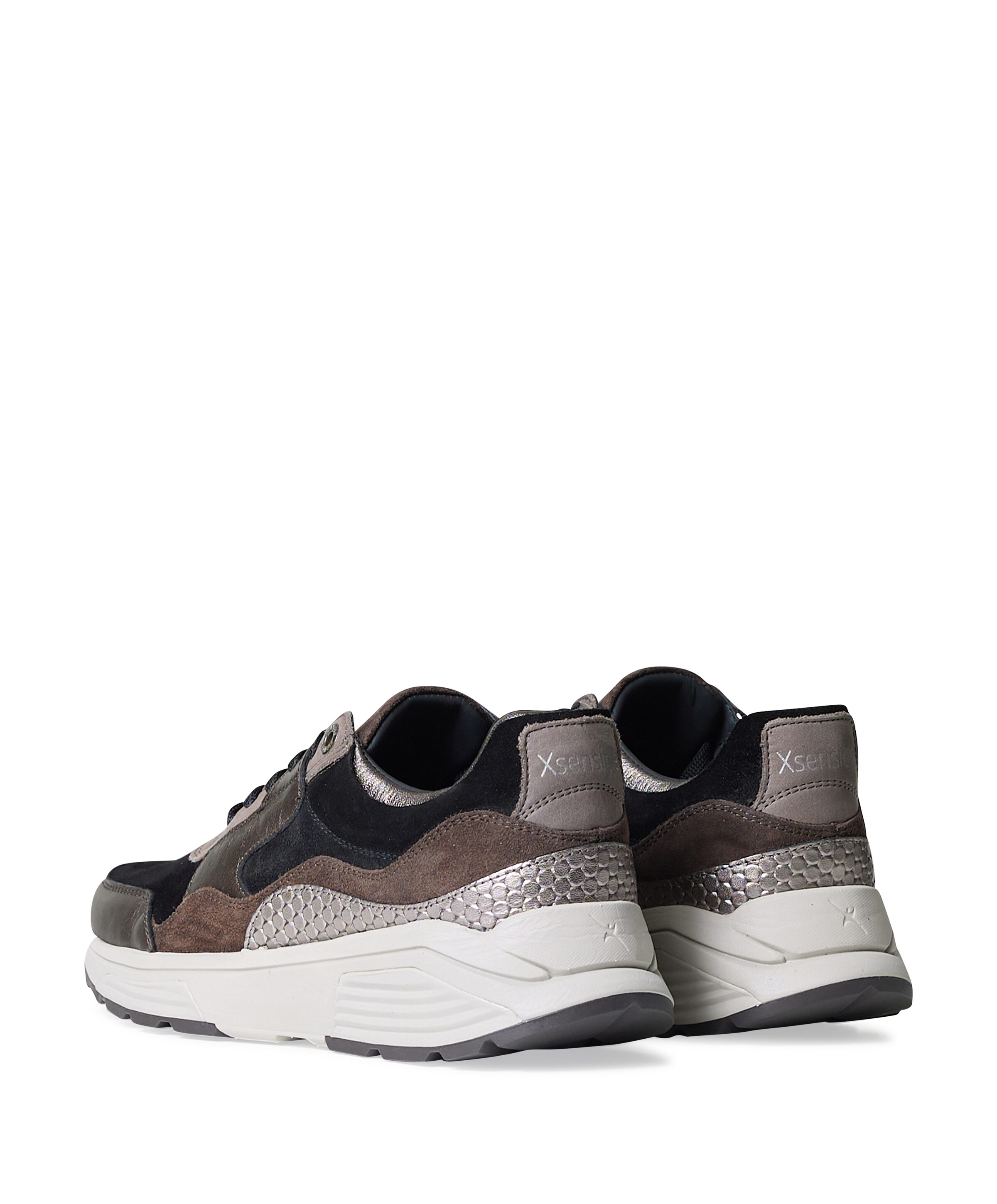 Xsensible Golden Gate dames sneakers bruin