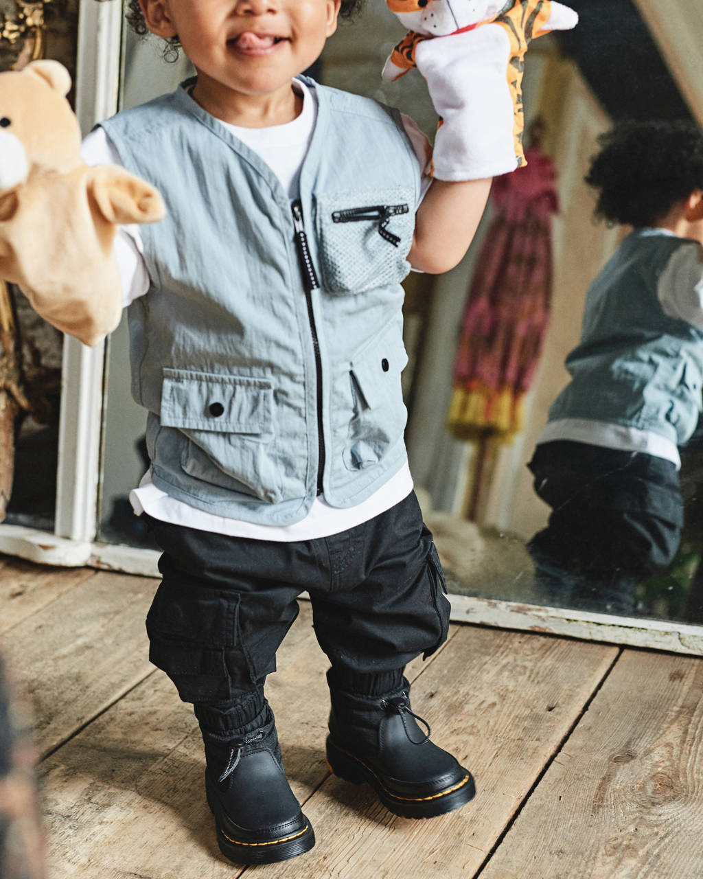 Dr. Martens Cullen Tleren enkelboots zwart