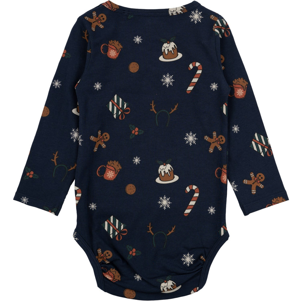 Køb THE NEW Siblings Navy Blazer AOP Holiday Body
