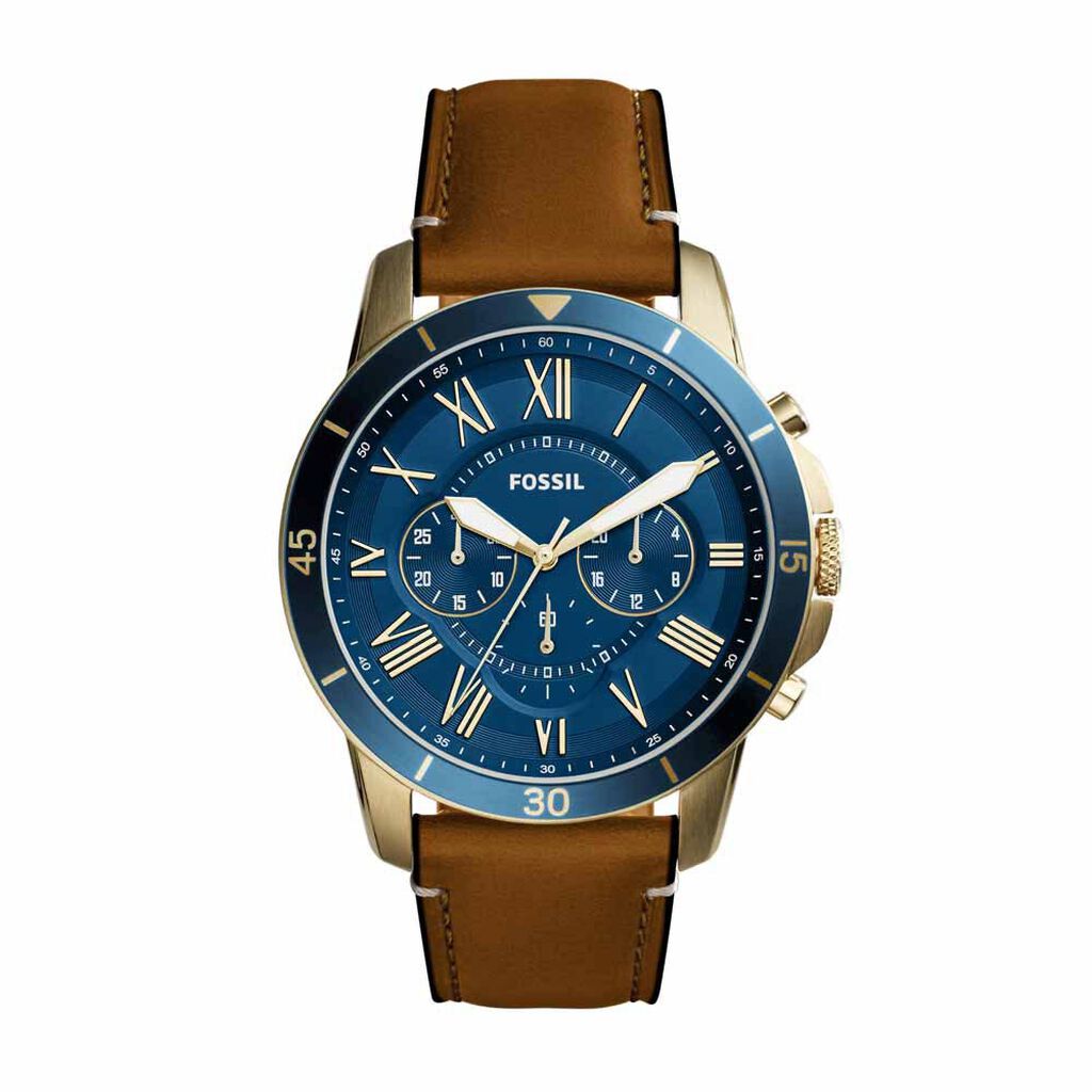 Montre Fossil Grant Sport Bleu
