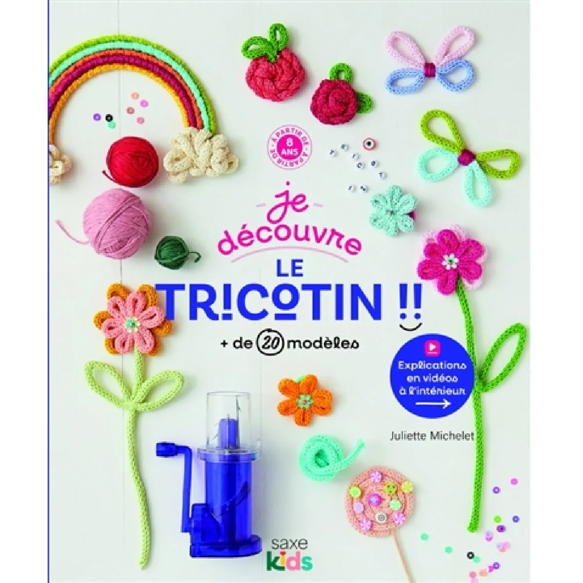 Je découvre le tricotin !! : + de 20 modèles · Occasion