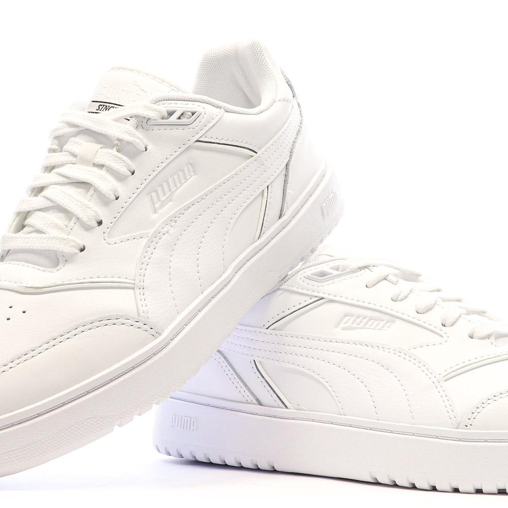 Puma Baskets Blanches/Vertes Homme Puma Doublecourt
