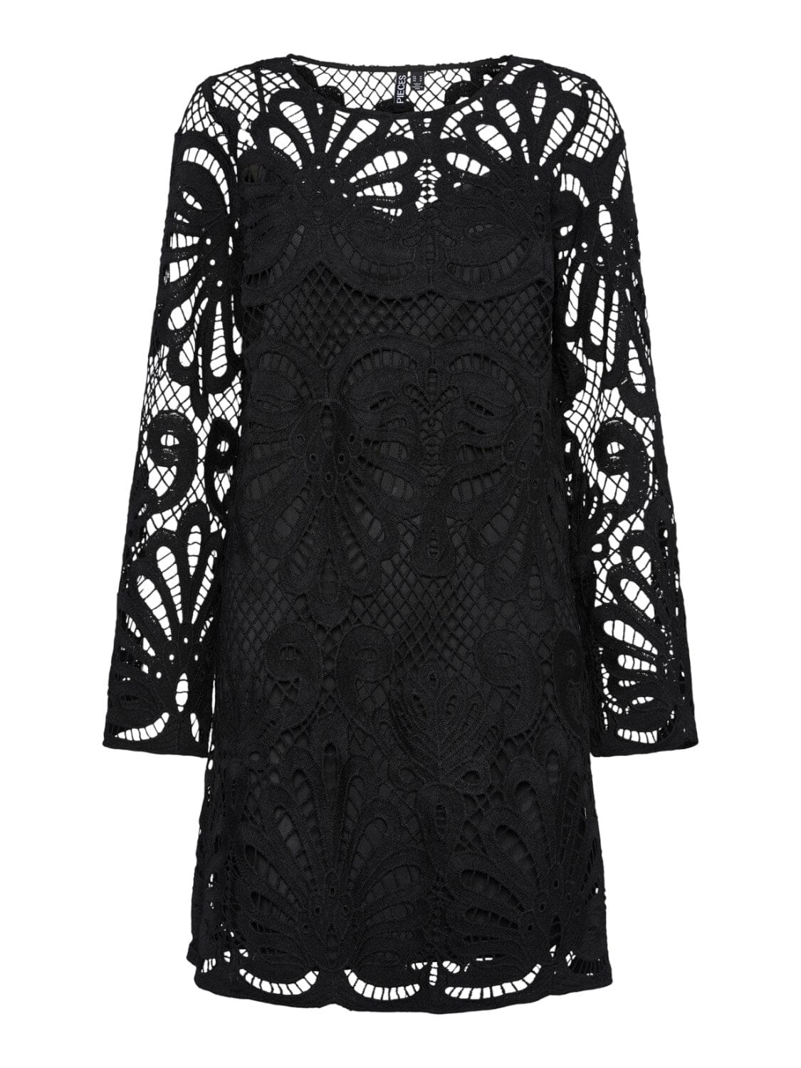 Pieces Pclykke Ls Lace Dress