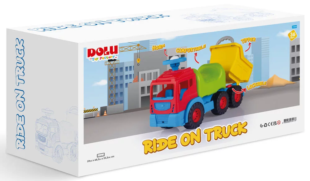PORTEUR CAMION AVEC BENNE BASCULANTE