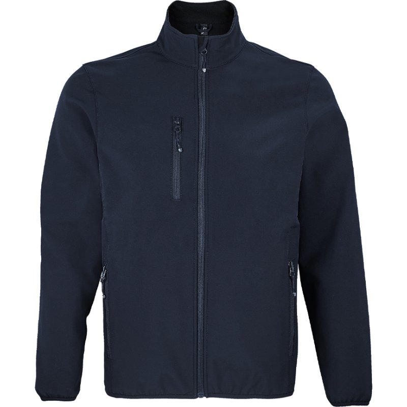 Veste zippée manches longues publicitaire 270 gr/m² Sol's - marquage broderie