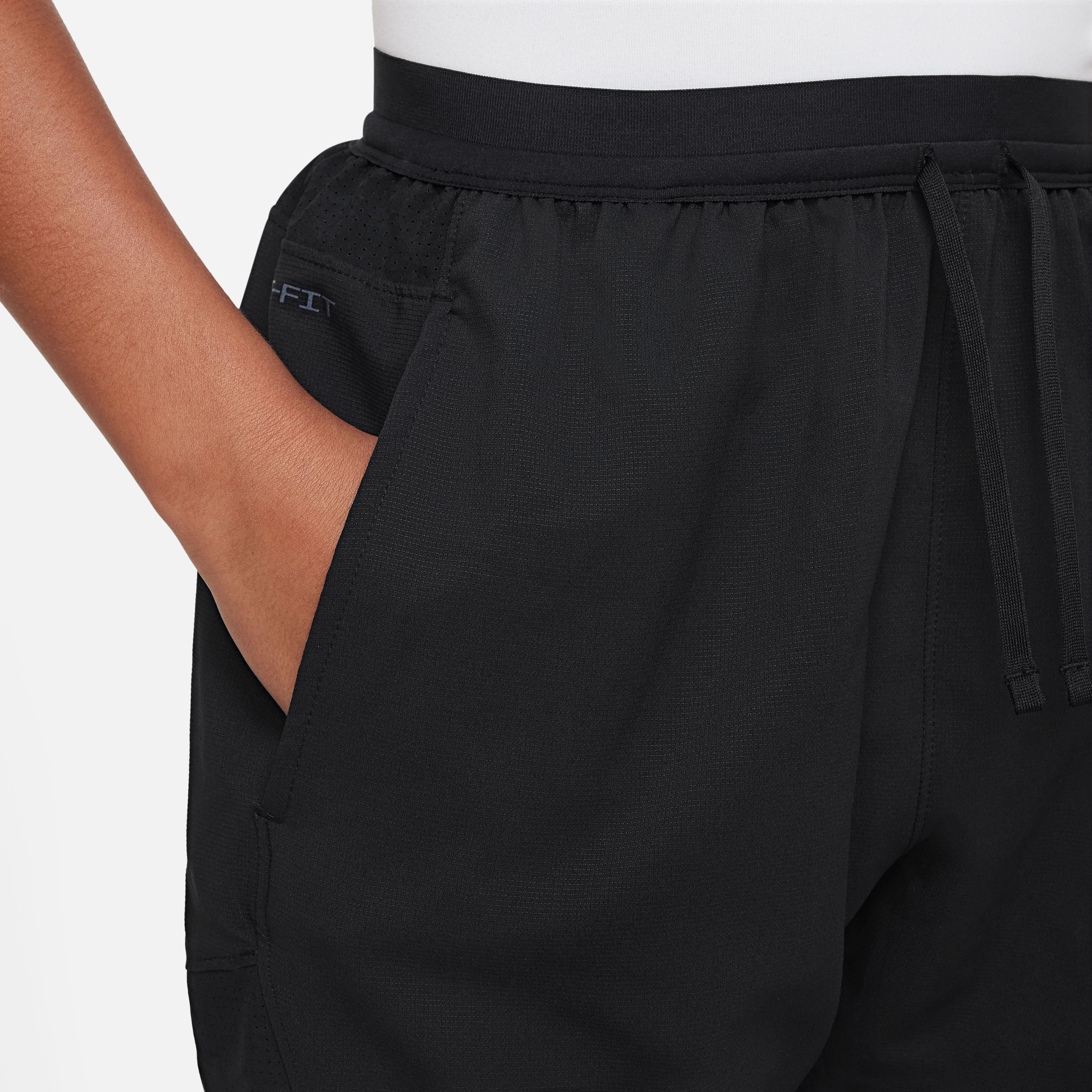 Nike Dri-Fit Multi Tech Short De Running Garçons - Noir