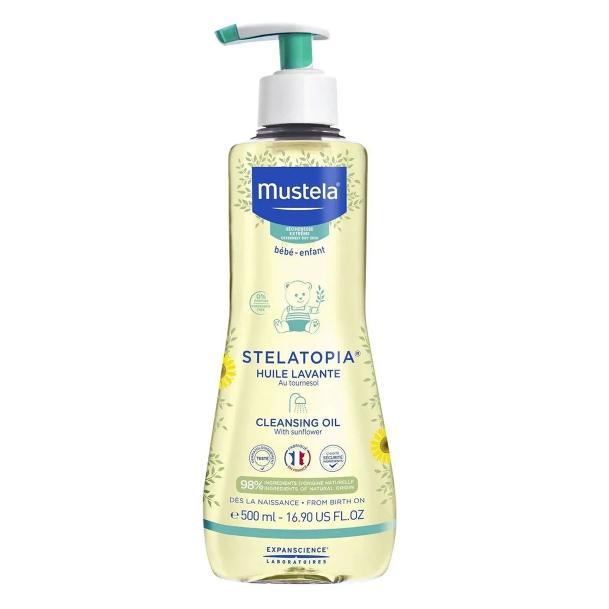 Mustela Stelatopia Huile Bain 500ml