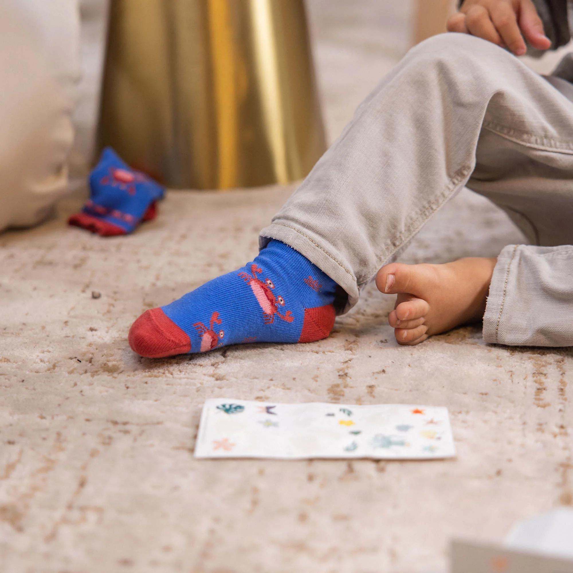 Kindersocken Crabs