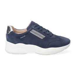 rose  NUBUCK velc.p 12295/magic argent  Marine