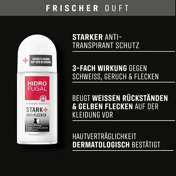 Stark + Anti-Flecken Anti-Transpirant Roll On
