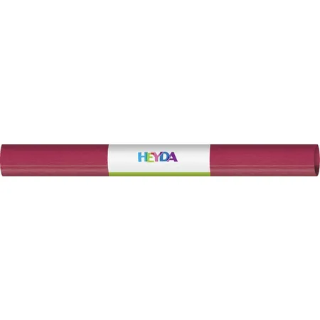 Heyda Krepp-Papier, tulpenrot, 50 x 250cm