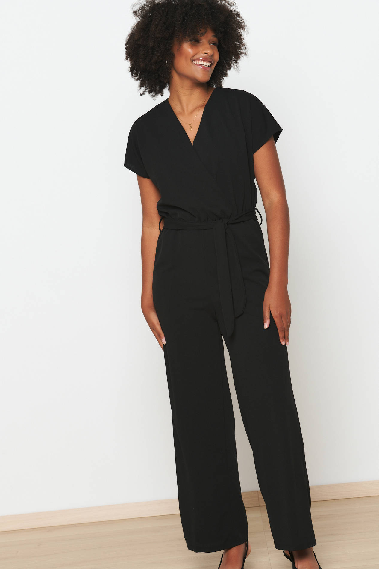 LOLALIZA jumpsuit zwart