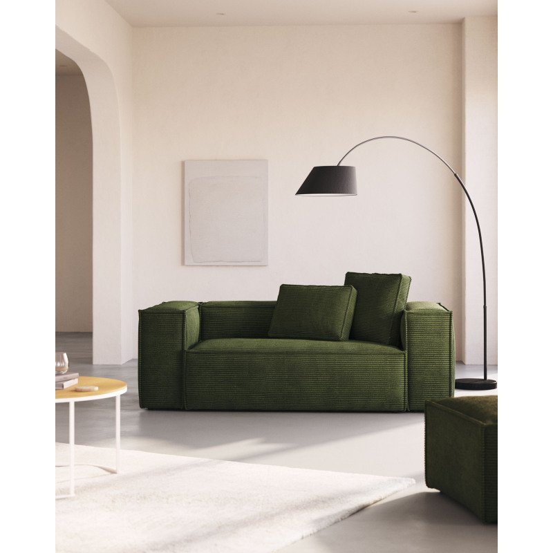 Canapé Blok 2 places vert 210 cm