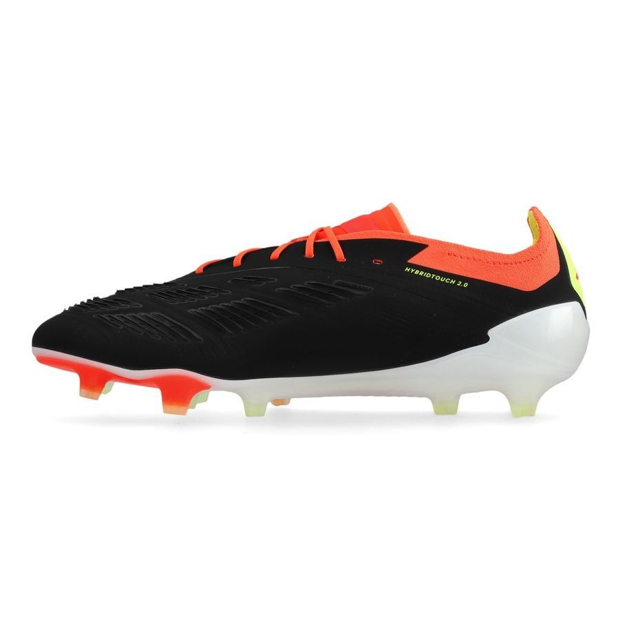 adidas Predator Elite FG Solar Energy - Noir/Blanc/Rouge