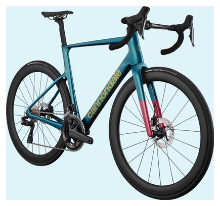 Vélo de Route Cannondale SuperSix Evo 2 Shimano Ultegra Di2 12V 700 mm Bleu Rose