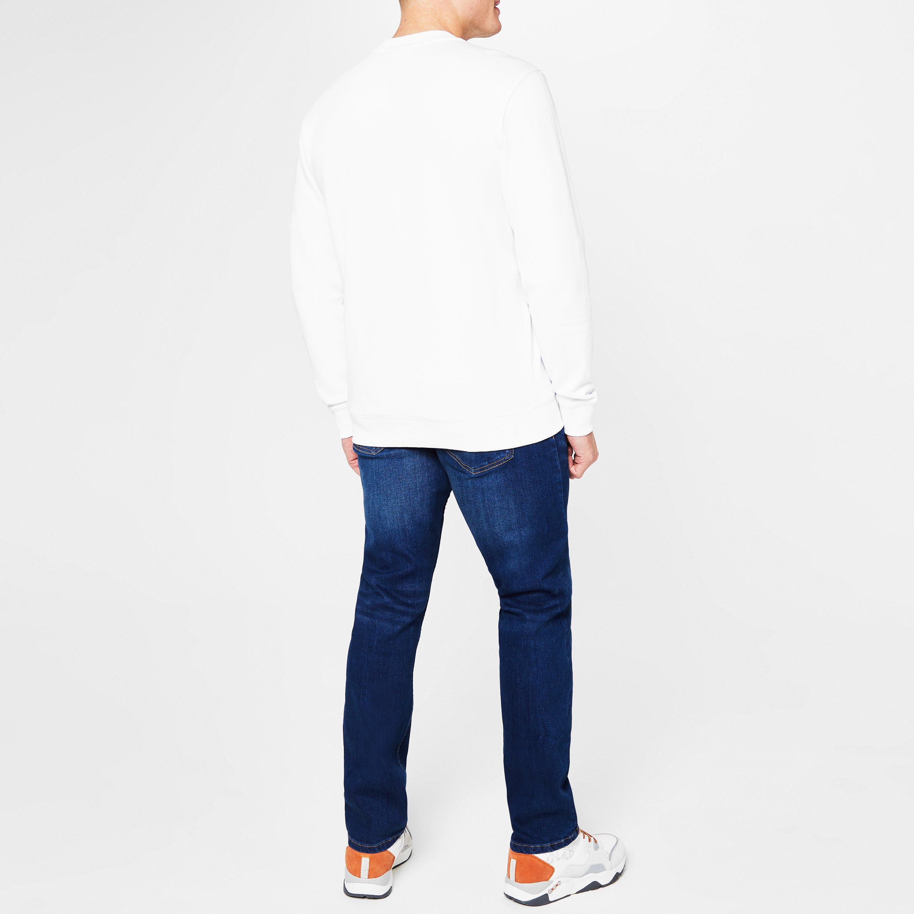 Lee Cooper Belted Jeans Mens