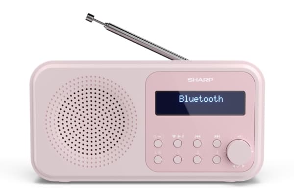 Sharp Tokyo DR-P420 - Bærbar DAB-radio - blomsterrosa