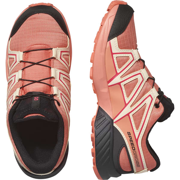 Chaussure trail SALOMON SPEEDCROSS WP J EMBERGLOW/TENDER PEACH/FUSION CORAL